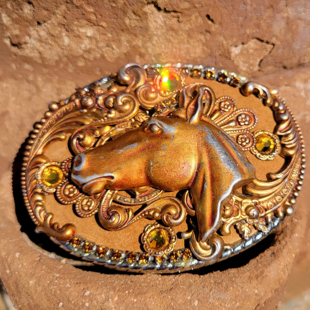 Vintage Western Belt Buckle